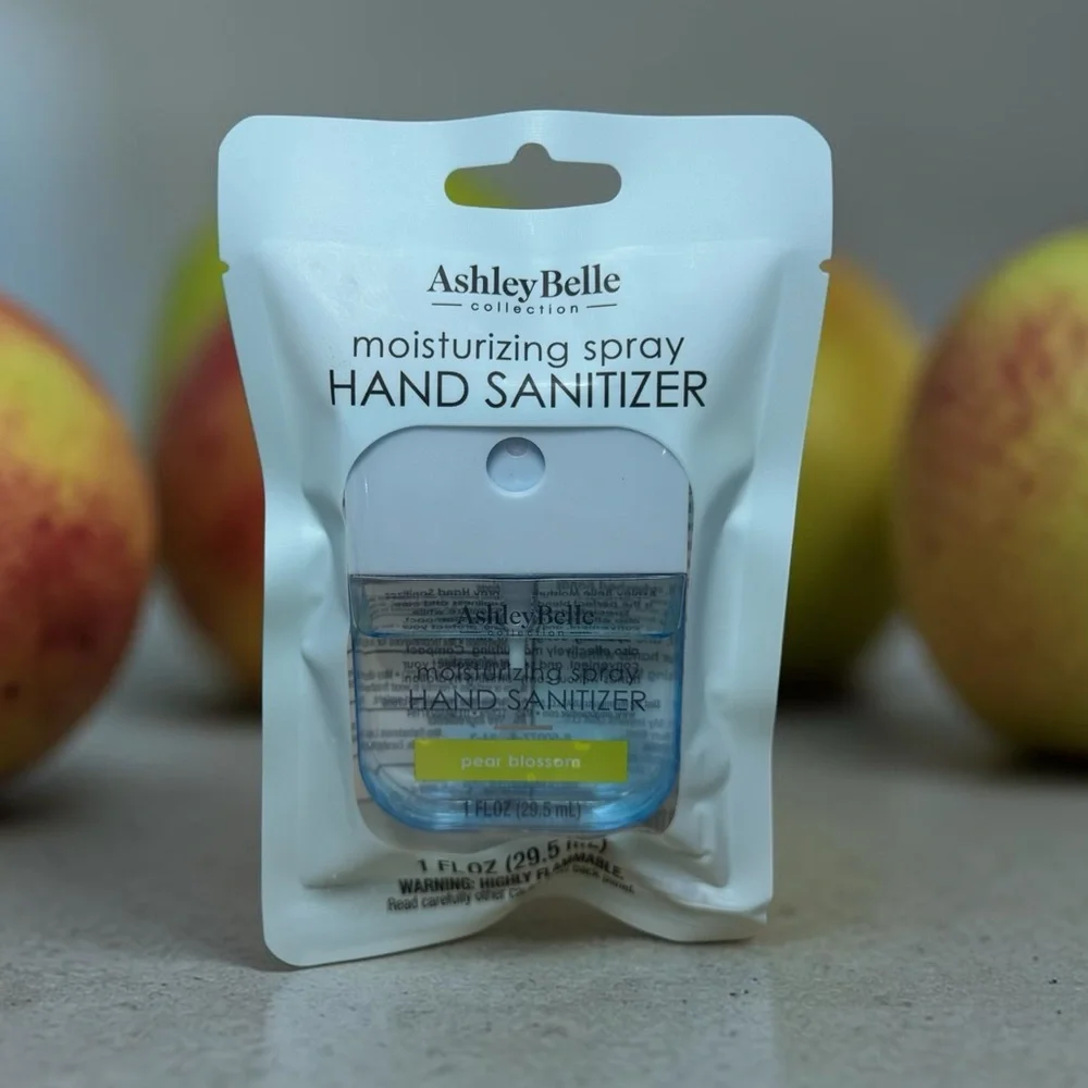 AshleyBelle Moisturizing Spray Hand Sanitizers (Lot of 3)       Pear Blossom